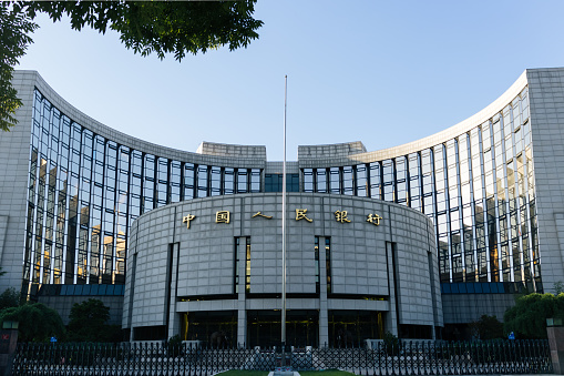 Yangon, Myanmar - February 05, 2019 - The building is considered a fine example of syncretic Burmese architecture and has been the focal point of several major political demonstrations