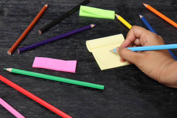 istock Colorful pencils with copy space 1253089216