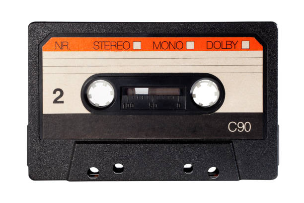 istock Vintage music audio tape 1253089419