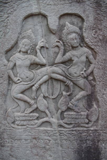 istock UNESCO World Heritage Site Angkor Thom Bayon 1253094477