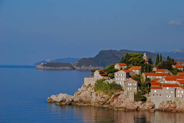 istock The iconic Sveti Stefan in Montenegro 1253095644