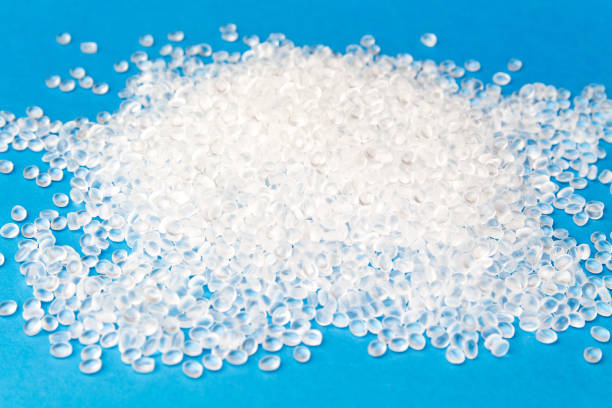 istock HDPE. Transparent Polyethylene granules.IDPE. Plastic pellets. Plastic Raw material .High Density Polyethylene 1253098463
