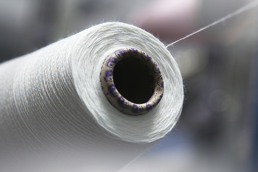 Cotton thread roll