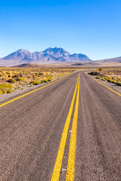 istock Scenic road in the Atacama desert, Chile 1253104920