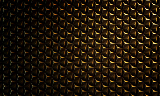 Elegant 20's gold metal background.