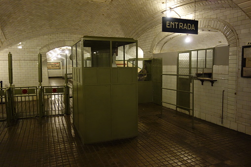 Being one of the original 8 metro stops of the Madrid Metro, the Chamberi station has been closed since 22 May 1966 and has been operating as a museum since 2008