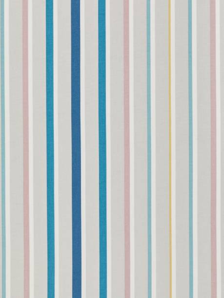 istock Stripe furnishing fabric in multi color 1253111480