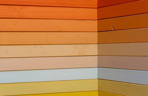 istock Full Frame Shot Of Wooden Wall 1253122163