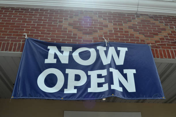 istock A Now Open Blue Signage Outdoors 1253123948