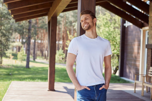 istock Handsome young man enjoying weekend in the countryside 1253129597