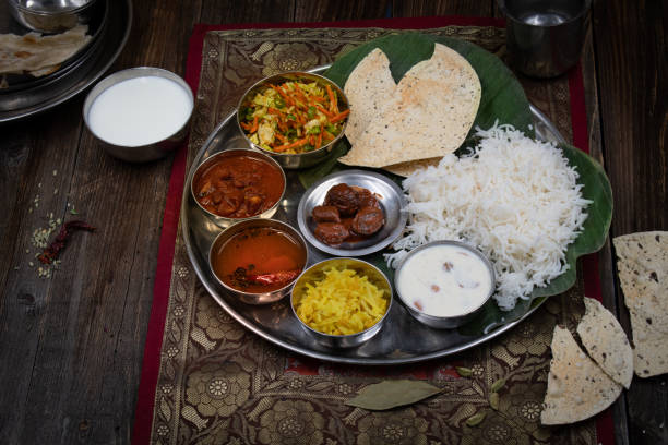 istock Indian vegetarian food 1253133141