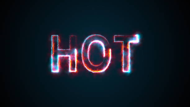 istock The word Hot, computer generated. Burning inscription. Capital letters. 3d rendering welcome background 1253141489