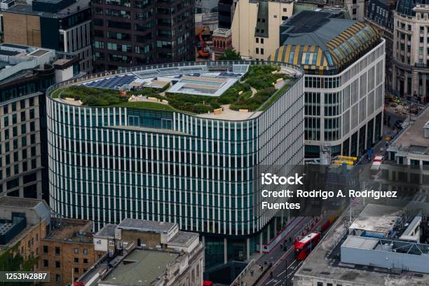 View Of London Centre Stock Photo - Download Image Now - Building Terrace, Capital Cities, Central London
