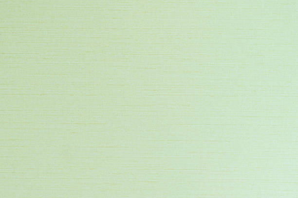 istock Cotton silk blended fabric textile wallpaper detailed texture pattern background in sweet light yellow green color 1253150641
