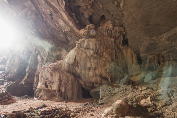 istock Nam Thiang Cave, Khammouane District, Laos. 1253175617