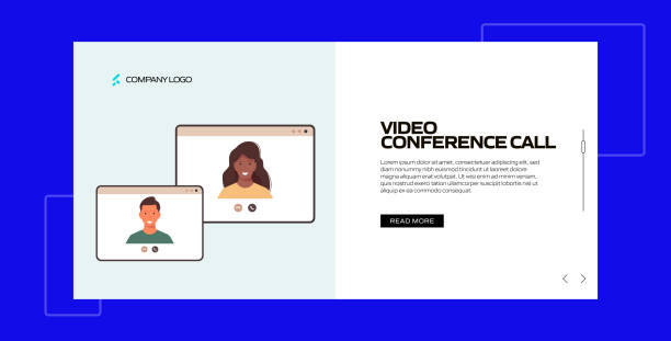 Videoconference Mask 130+ Video Conference Office Mask Stock Illustrations, Royalty-Free ...
