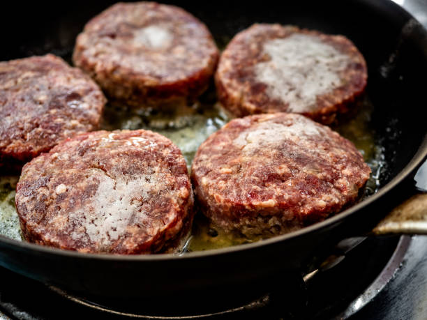 istock Tasty homemade burger ready to eat. 1253183192