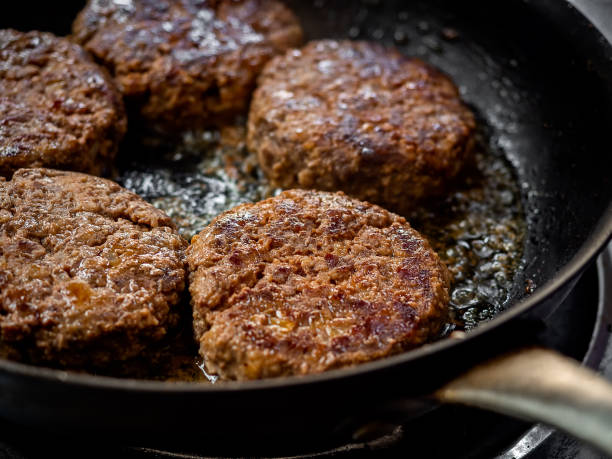 istock Tasty homemade burger ready to eat. 1253183208
