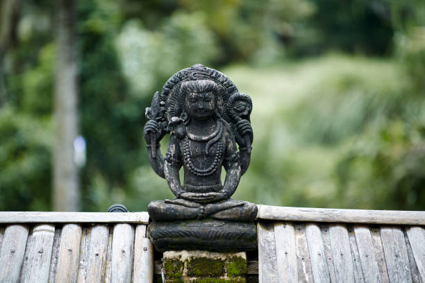 istock Traditional statue of God in Bali 1253184986
