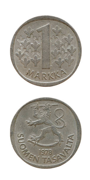 istock 1 Finnish Markka Coin 1253189752