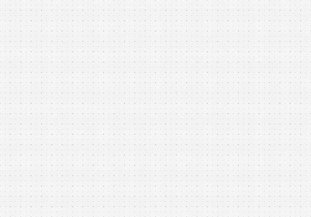 Seamless graph paper Gray graph paper. Vector horizontal background. Seamless pattern. 300 x 210 mm gray chart stock illustrations
