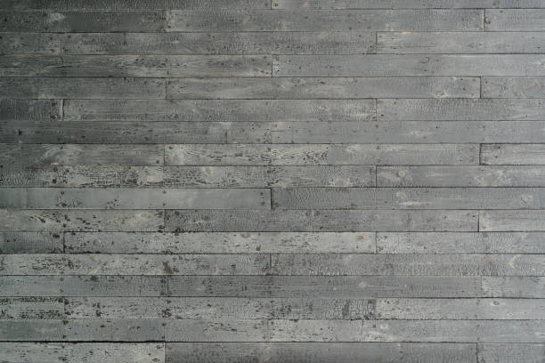 istock Top view grey old wooden floor texture background. Wood plank surface texture background. Gray wood wallpaper for sad and death. Timber wooden wall texture background. Interior design. Weathered wood. 1253209848