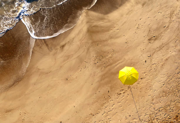 istock Beach, Florida. Social Distancing concept. 1253216802