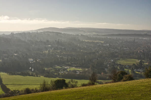 istock Countryside near Dorking, Surrey, England 1253219553