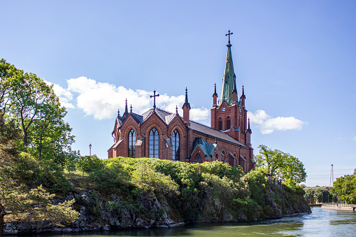 Trollhattan church at the west coast in Sweden