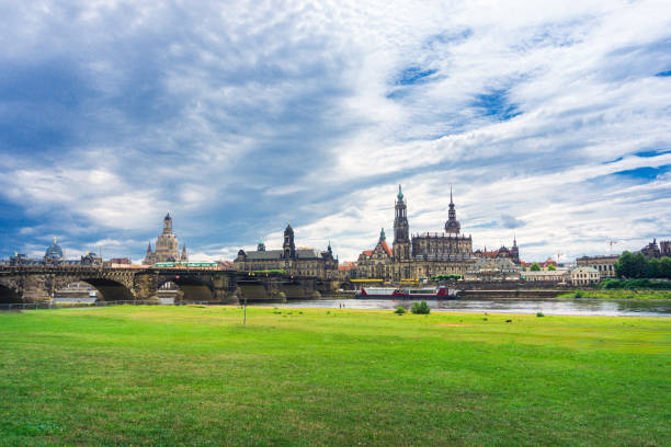 istock street view of downtown Dresden, Germany 1253222533