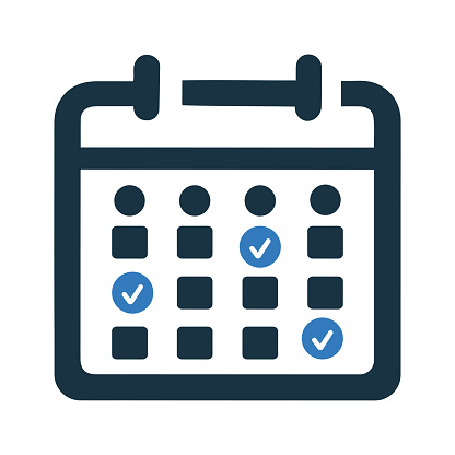 istock Appointment, calendar, event, schedule icon 1253222983