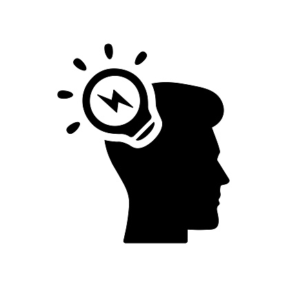 Brainstorming, business idea, creativity, light bulb icon. Beautiful, meticulously designed icon. Well organized and editable Vector for any uses.