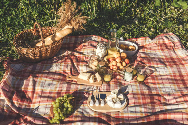 istock Healthy picnic for a summer vacation 1253230125