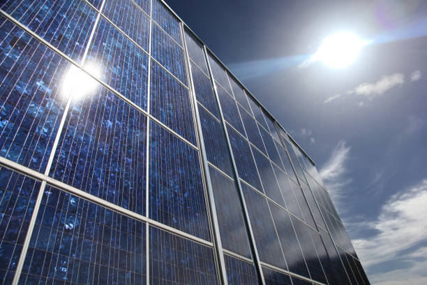 istock Solar panels renewable energy sustainable resources 1253233129