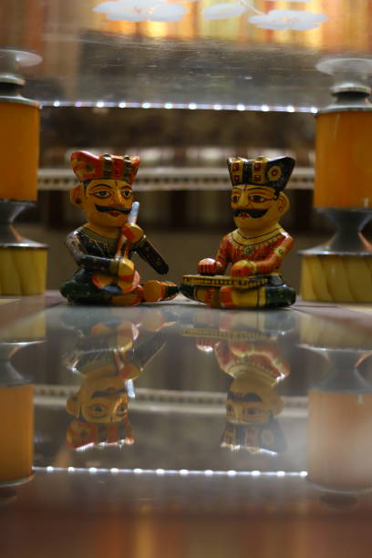 Traditional Rajasthani puppets