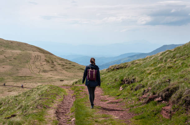 istock Woman hiking 1253240855