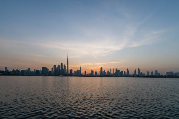 istock Waterfront of Dubai Skyscrapers, Downtown Dubai, UAE 1253244775