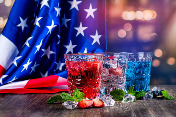 istock Drinks for celebration 4th of july 1253245271