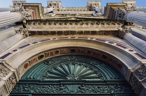 Gran Entrada a la Scuola Grande di San Rocco en Venecia, Italia photo