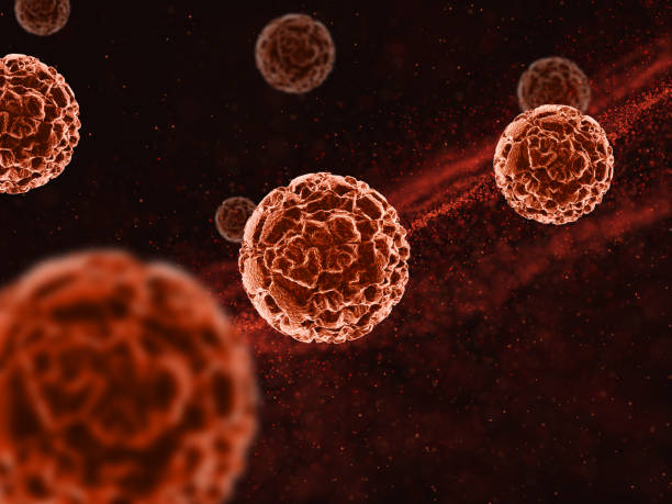 istock 3D medical background with abstract virus cells 1253251099