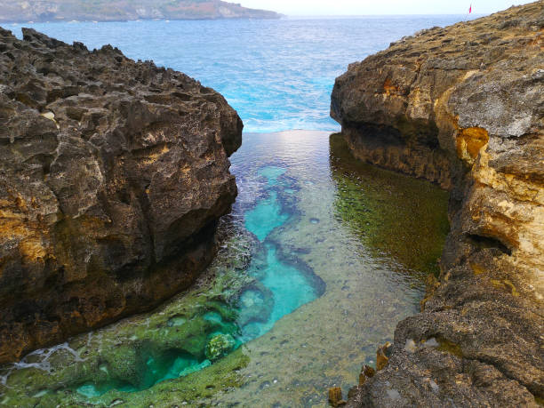 istock Natural rock pool, Angel's Billabong 1253251441