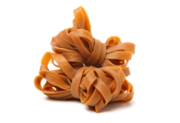 brown rubber bands. - flexibility rubber rubber band tangled imagens e fotografias de stock