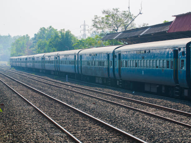 istock A traditional train carriage in India in transit 1253254455