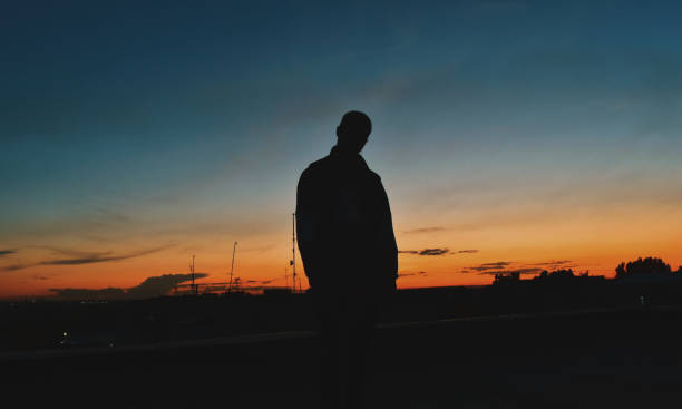istock Silhouette of a man 1253261466