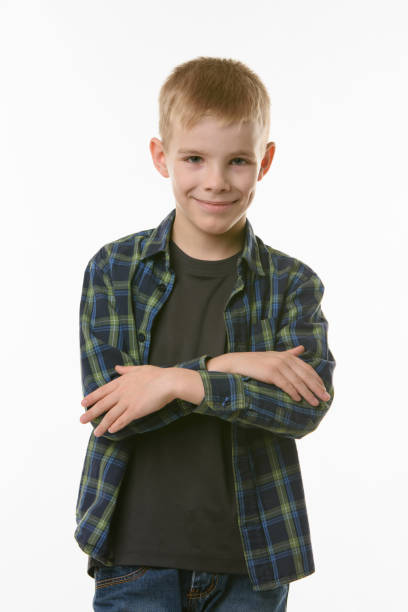 istock Hell lie down for a confident boy with a pleasant smile 1253265611