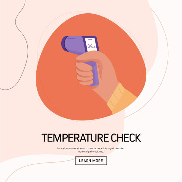 Temperature Check Commercial 250+ Business Temperature Check Stock Illustrations, Royalty-Free ...