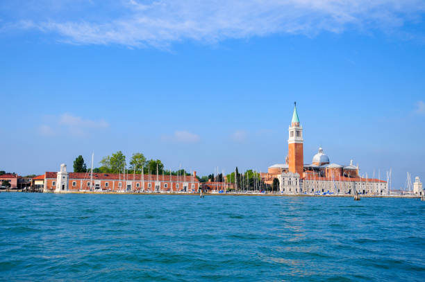 istock Beautiful St. George Major Basilica in Venice 1253275783