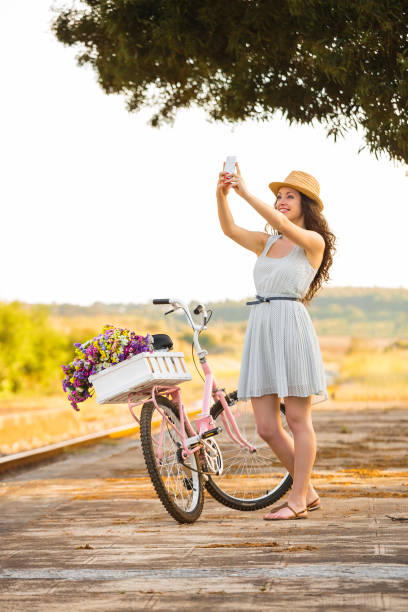 istock Me and my bike on a selfie 1253276699