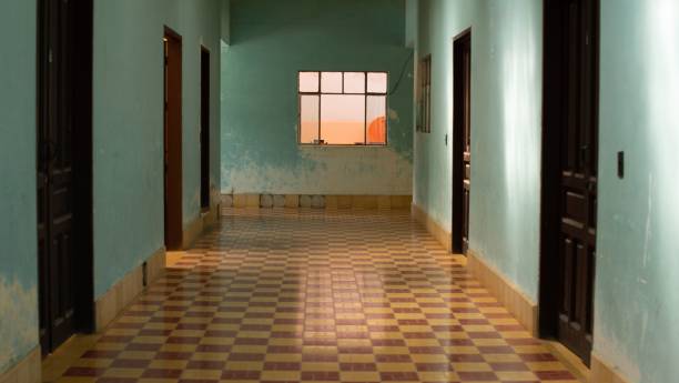 istock Hallway on old rural house 1253278768