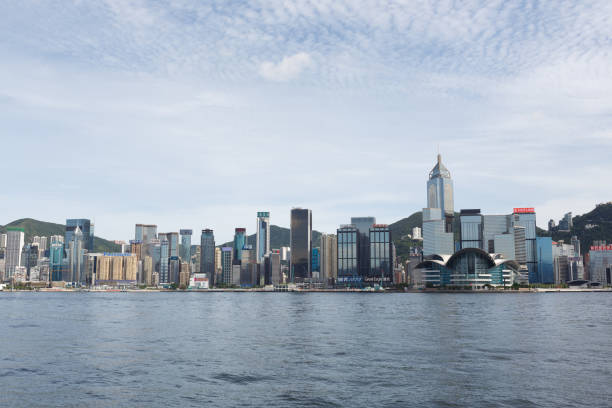 istock Hong Kong Skyline stock 1253279624